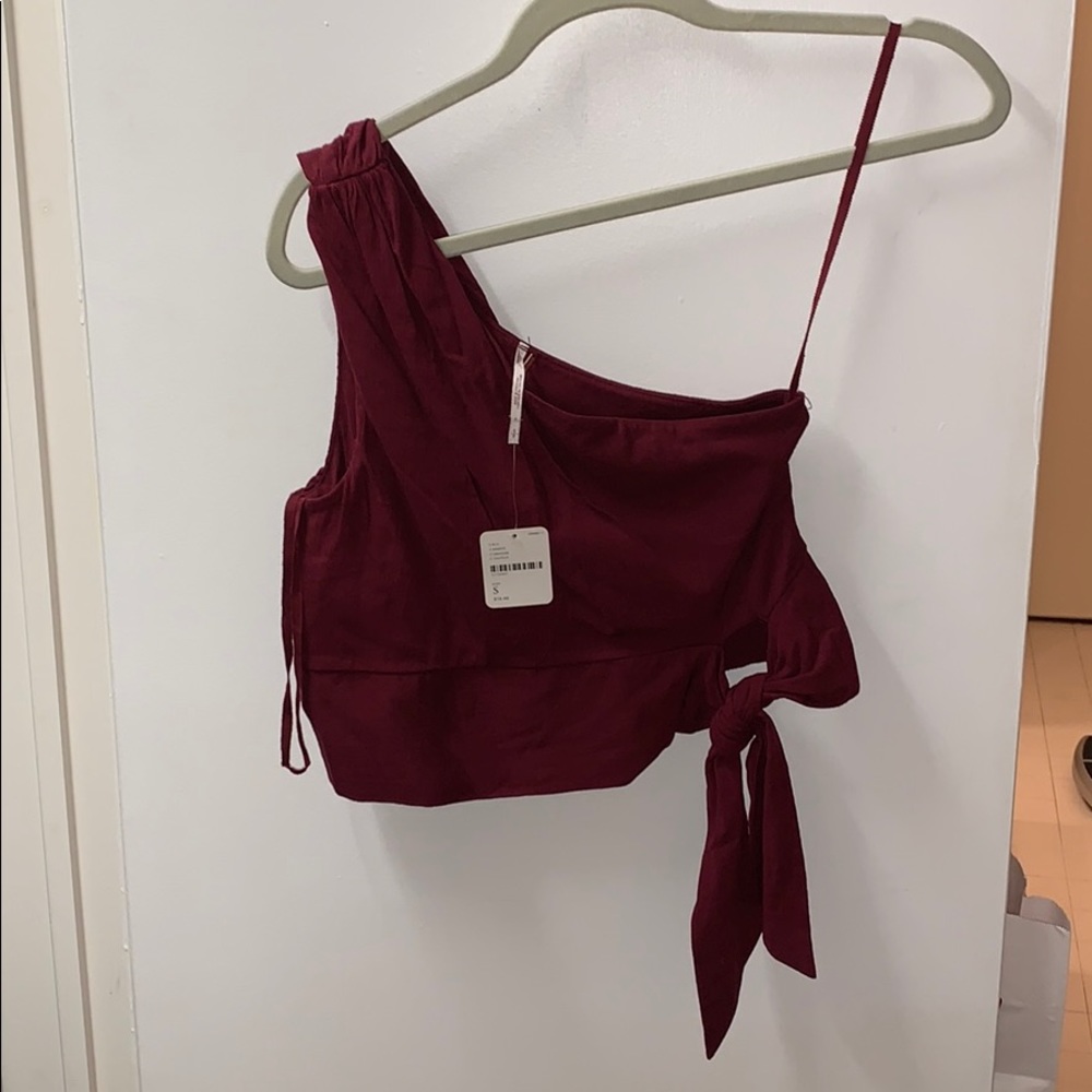 NEVER WORN Free People One Shoulder Tank Top